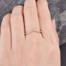 Load image into Gallery viewer, 14Kt Rose Gold Designer Diamond Ring by Diamtrendz
