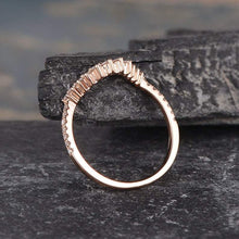Load image into Gallery viewer, 14Kt Rose Gold Designer Diamond Ring by Diamtrendz
