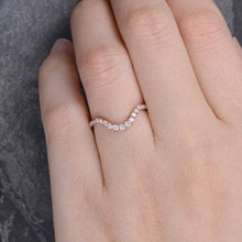 Load image into Gallery viewer, 14Kt Rose Gold Designer Diamond Ring by Diamtrendz
