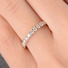 Load image into Gallery viewer, 14Kt Rose gold designer Full Eternity Natural diamond Band ring by diamtrendz
