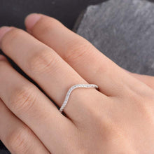 Load image into Gallery viewer, 14Kt White Gold Designer Diamond Ring by Diamtrendz

