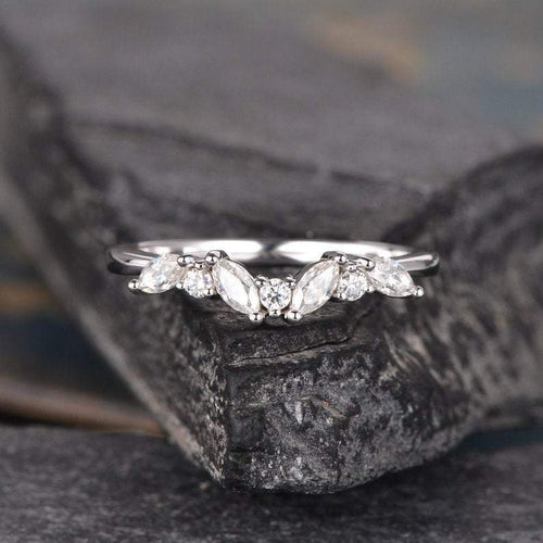 14Kt White Gold Designer Diamond Ring by Diamtrendz
