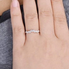 Load image into Gallery viewer, 14Kt White Gold Designer Diamond Ring by Diamtrendz
