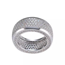 Load image into Gallery viewer, 14Kt White Gold Diamond ring by diamtrendz

