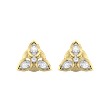 Load image into Gallery viewer, 18Kt gold real diamond earring 31(2) by diamtrendz
