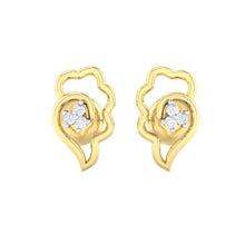 Load image into Gallery viewer, 18Kt gold real diamond earring 34(2) by diamtrendz
