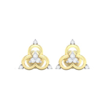 Load image into Gallery viewer, 18Kt gold real diamond earring 9(2) by diamtrendz
