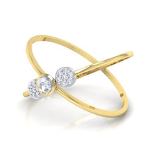 Load image into Gallery viewer, 18Kt gold natural diamond ring by diamtrendz
