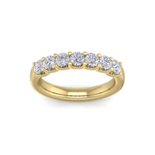 Load image into Gallery viewer, 18Kt gold designer band diamond ring by diamtrendz
