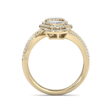 Load image into Gallery viewer, 18Kt gold designer diamond ring by diamtrendz

