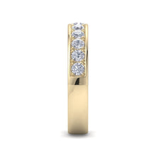 Load image into Gallery viewer, 18Kt gold designer band diamond ring by diamtrendz
