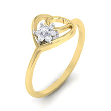 Load image into Gallery viewer, 18Kt gold real diamond ring 37(1) by diamtrendz
