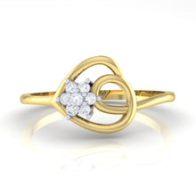 Load image into Gallery viewer, 18Kt gold real diamond ring 37(2) by diamtrendz
