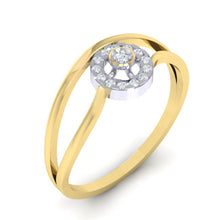 Load image into Gallery viewer, 18Kt gold real diamond ring 39(1) by diamtrendz
