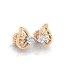 Load image into Gallery viewer, 18Kt rose gold real diamond earring 7(1) by diamtrendz
