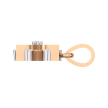 Load image into Gallery viewer, 18Kt rose gold star diamond pendant by diamtrendz
