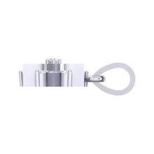 Load image into Gallery viewer, 18Kt white gold star diamond pendant by diamtrendz
