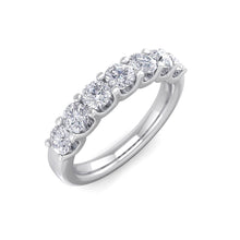 Load image into Gallery viewer, 18Kt white gold designer band diamond ring by diamtrendz
