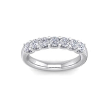 Load image into Gallery viewer, 18Kt white gold designer band diamond ring by diamtrendz
