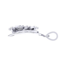 Load image into Gallery viewer, 18Kt white gold real diamond pendant by diamtrendz
