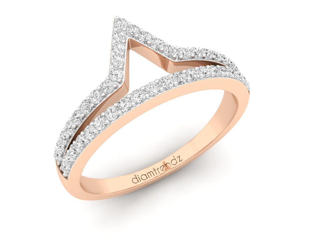 Beautiful Crown Platinum Diamond Ring for Women JL PT LR 129