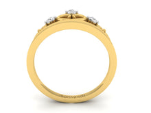 Load image into Gallery viewer, 18Kt gold crown diamond ring by diamtrendz
