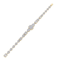 Load image into Gallery viewer, gold designer diamond bracelet
