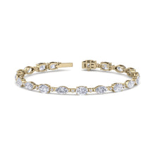 Load image into Gallery viewer, gold designer diamond bracelet
