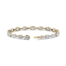 Load image into Gallery viewer, gold designer diamond bracelet

