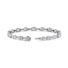 Load image into Gallery viewer, white gold designer diamond bracelet
